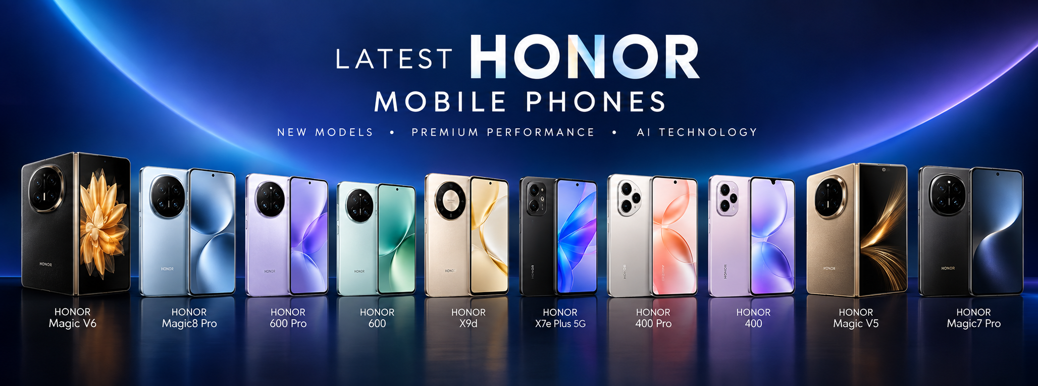 HONOR Latest Phones Showcase